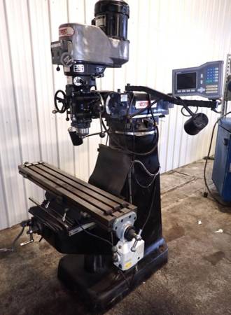 Vectrax #72526049 Vertical Mill w/ Acu-Rite DRO 1