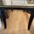 Dining Table with Glass Top + 4 Matching Chairs & Cushions 4 thumbnail