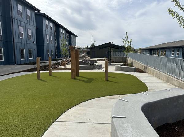 Courtyard, Community Room, Community Space 1