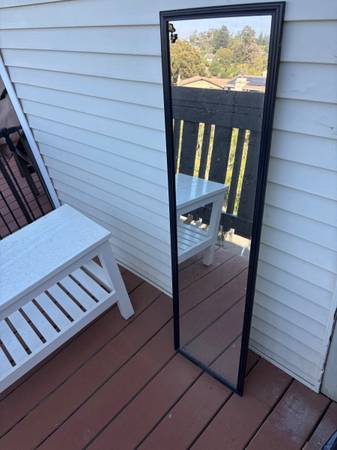 Free mirror, shoe rack, end table 1