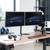 Desk Stand for 2 Screens up to 27 Inch Heavy-Duty Fully Adjustable Arm 5 thumbnail