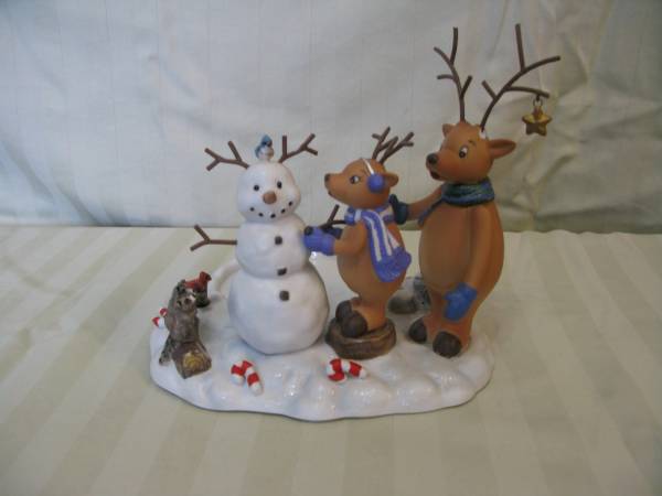PartyLite - Reindeer Pillar Holder - P8635 - $35 (Patterson)63471299074179121