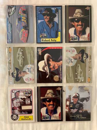 NASCAR racing cards - 34 cards 1