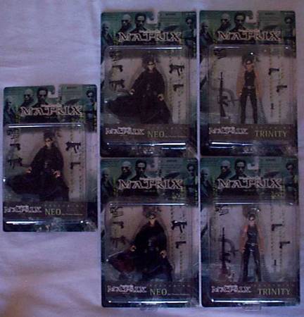 Matrix Figures Complete Set (N2Toys, 1999) 1