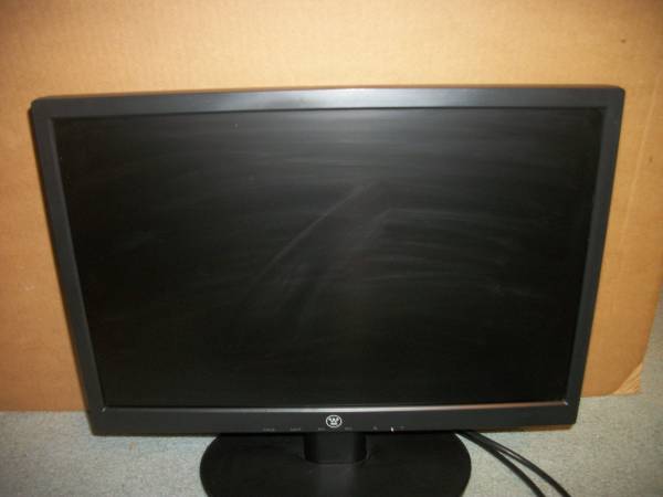 19-inch Westinghouse LCD computer monitor. 1