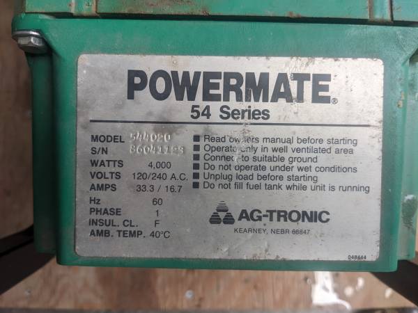 Powermate 544020 1