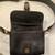 VTG DKNY-Black Leather Vintage Y2K Detachable Belt Bag Brass Medallion 4 thumbnail