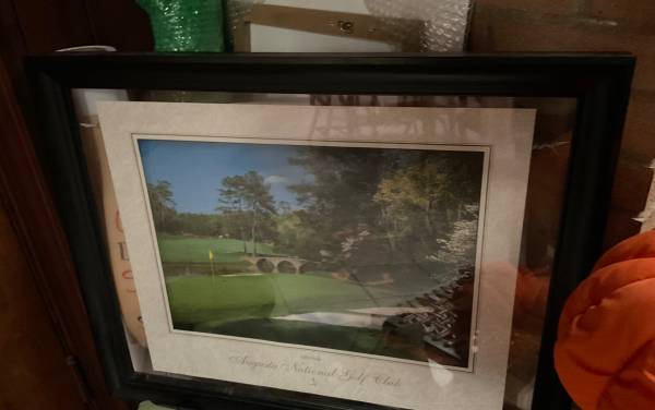 Augusta National Golf Course Framed Picture 1