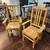 Pair of Mission Style Solid Wood Dining Chairs 1 thumbnail