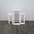 3 -Pc Vondom Frame Bar Table & Chairs in White 1 thumbnail