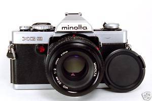 ***MINOLTA XG-9 35MM PLUS LENSES, STROBES, FILTERS, CASE! 1