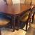 7 pieces dinning set (table with 6 chairs)solid wo excellent condition 1 thumbnail