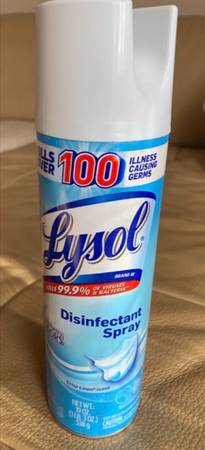 Lysol spray 19 oz 50% off retail(I have several) 1