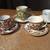 LOT OF 4 TEA CUPS AND SAUCER SETS, BIRDS FLOWERS 1 thumbnail