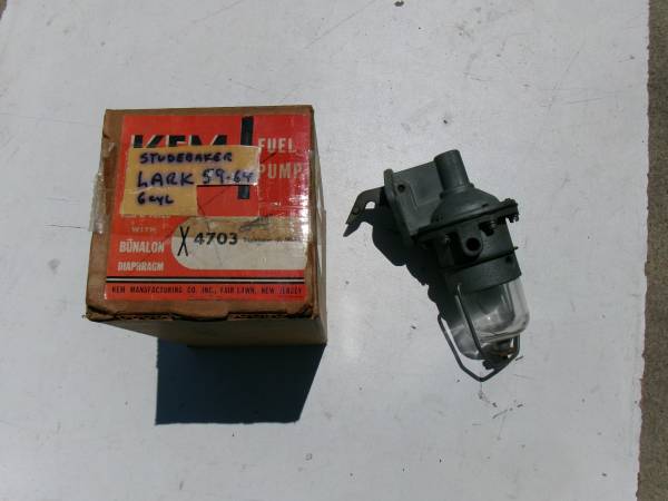 1959-64 STUDEBAKER LARK REBUILT FUEL PUMP 1