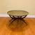 Vintage Mid Century Moroccan Style Oval Brass Spider Legs Folding Tray 21 thumbnail