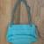 Rebecca Minkoff turquoise bag with blue/turquoise chain - great condit 1 thumbnail