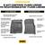 Husky Liners Weatherbeater Floor Mats Fits 2020-2024 Ford Transit Connect w/Viny 9 thumbnail