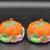 Vintage Russ Berrie Autumn Festival Pumpkin Salt & Pepper Set 3 thumbnail