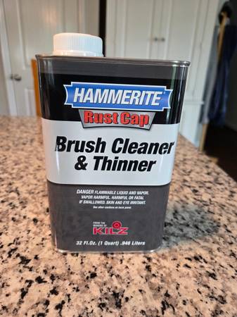 Hammerite Rust Cap Brush Cleaner And Paint Thinner 1