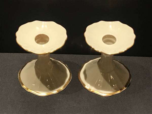 Vintage Lenox Symphony Candlestick Holders 1