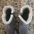 WOMEN'S BOOTS SIZE 9M GRAY SUEDE LIKE NEW 2 thumbnail