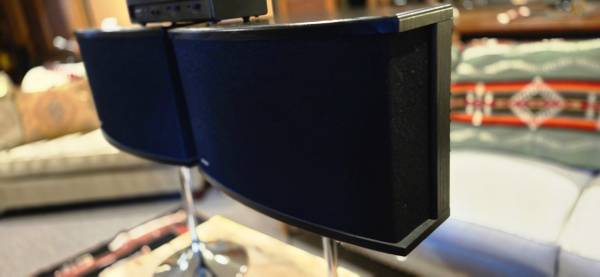 Mint Bose 901 Series VI Special Series Chrome Tulip Stands and EQ 1