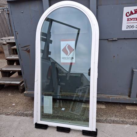 New Arch Vinyl Window 30x62 by SIMONTON 1