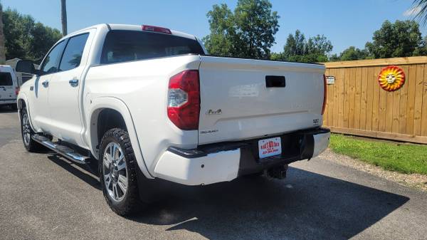 2019 TOYOTA TUNDRA PLATINUM CREW CAB PICKUP - $16,999 (BROUSSARD)63435396294657123