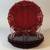 4 Avon Pressed Glass Ruby Cake Plates, 7 1/2 Inches 1 thumbnail