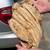 BASEBALL softball leather broken in ready to use MITTS 7 thumbnail