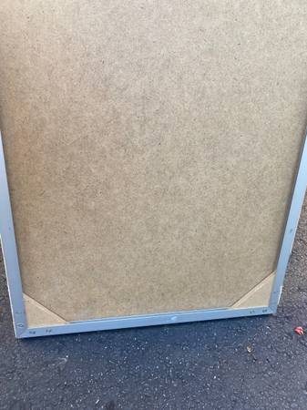 Big Aluminum Frame Mirror - $50 (Dawsonville)63470456226177122