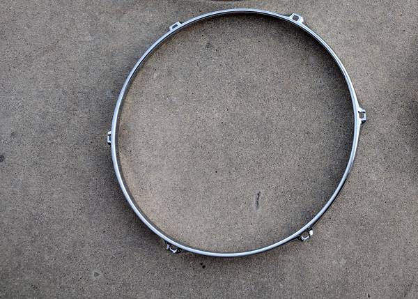 Drum Hoops 13" 6 lug, 14" 8 lug, 14" 8 lug snare side 1