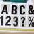 Box of Vintage Acrylic Gas Station Sign Letters, Numbers, & Symbols 3 thumbnail