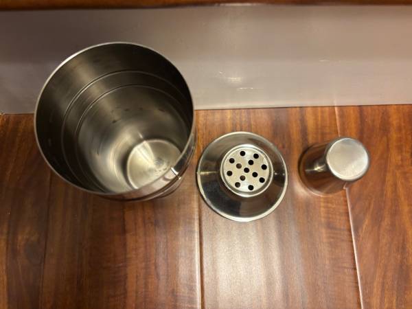 West Elm Ice Bucket and Shaker - $3063471470759043122