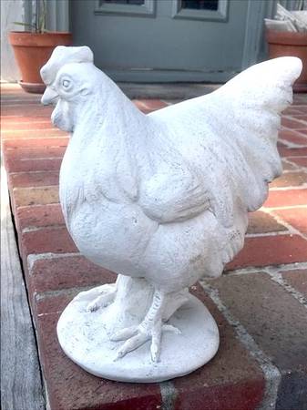 NEW! So Cute Chicken Statue Decor for your Garden 1