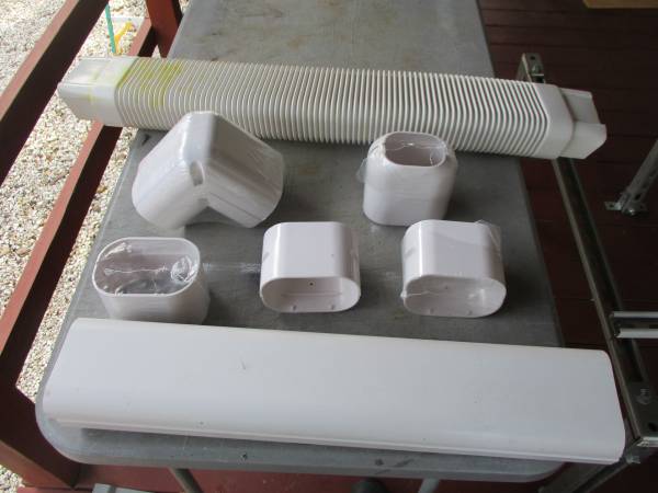 4" mini split line set cover fittings 1