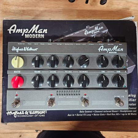 Hughes & Kettner AmpMan Modern 箱取説あり Hughes & Kettner AmpMan Modern 箱取説あり