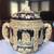 Vintage Marzi & Remy Stoneware Castle Punch Bowl/Tureen, w/4 Mugs 2 thumbnail