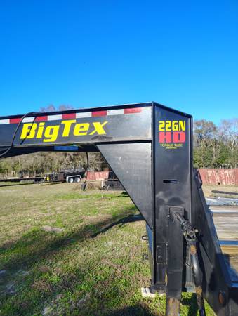 2020 Big Tex 40 ft gooseneck flatbed trailer
