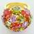Joan Rivers Ring NEW Dome Design Swarovski Crystal Flowers Size 9 1 thumbnail