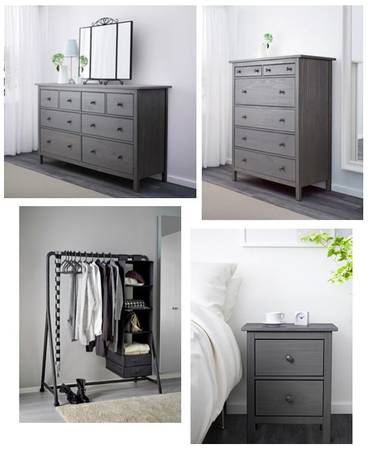 hemnes dresser grey Ikea 6 in - furniture - by owner - sale Shalky-
