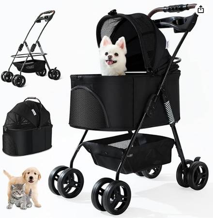 Pet Stroller - Just in time for trick or treating! 1