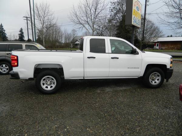 2014 Chevrolet Chevy Silverado 1500 Carga Doble Cabina WT RWD - ¡EXTRA LIMPIO!! FÁCIL - $16,995 (+ Attwood Auto Sales)63622858046977123