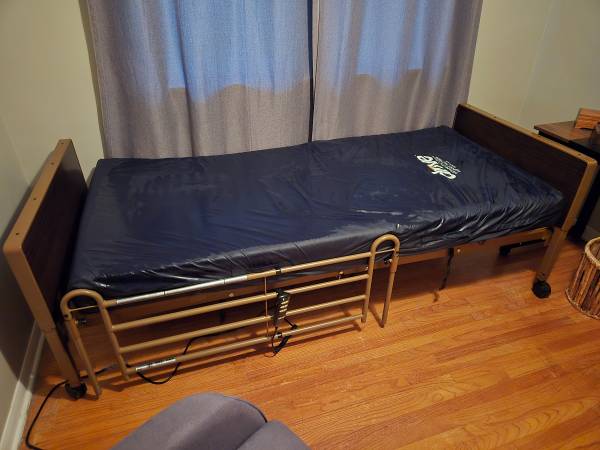 Gently used hospital bed 1