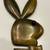 Vintage brass playboy bunny decor 5 thumbnail