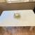 White Extendable Dining Table – Seats 6, Extends to 8 – Excellent Condition. 2 thumbnail
