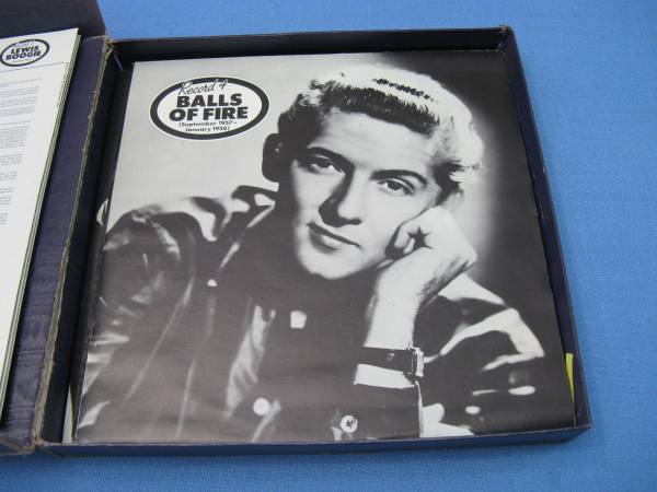 12 RECORDS IN BOX SET JERRY LEE LEWIS THE SUN YEARS - collectibles