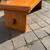 Vintage solid wood coffee table B14 7 thumbnail