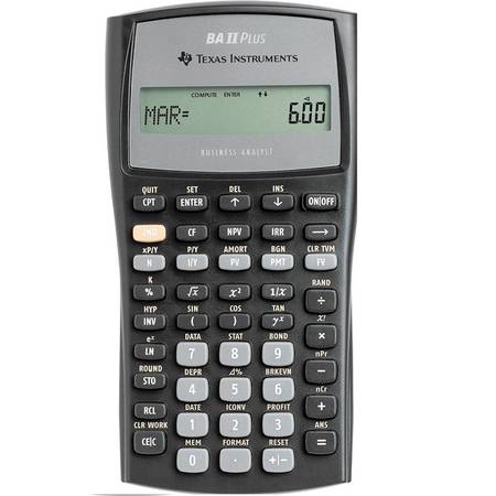 Texas Instruments TI BA II Plus Financial Calculator 1